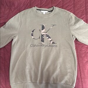 Calvin Klein Men's Olive Sweater